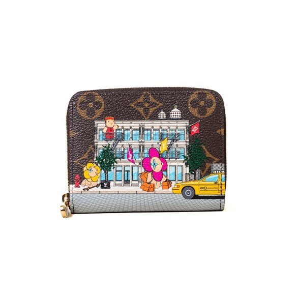 Louis Vuitton Mini Vivienne Holidays Pochette Accessoires Canvas Monogram Pink - Picture 1 of 3